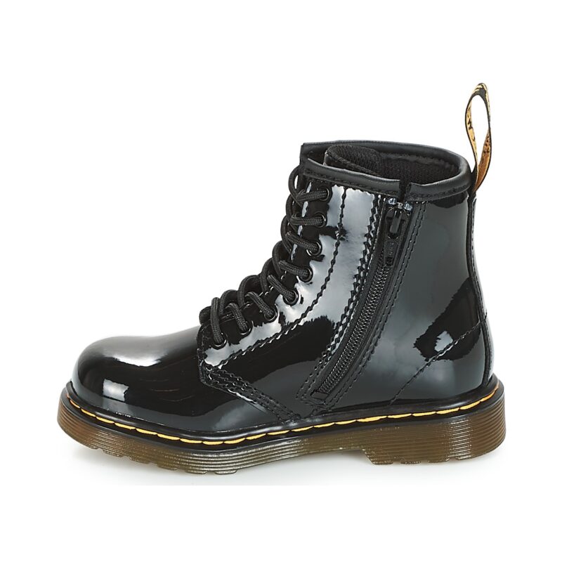 Dr. Martens PATENT TODDLER Nero Boots Bambina - 4