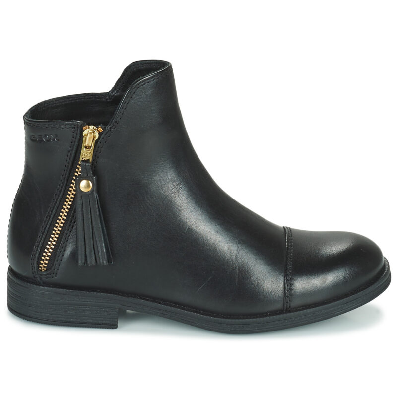 Geox AGATO Schwarze Stiefeletten f&uuml;r M&auml;dchen - Gr&ouml;&szlig;e 2