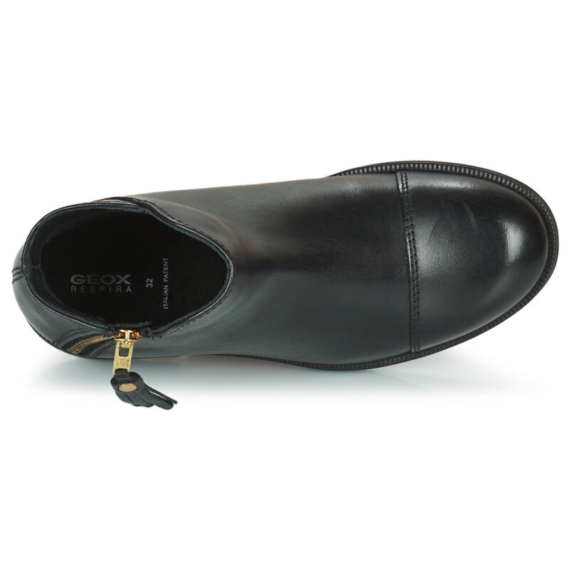 Geox AGATO Schwarze Stiefeletten f&uuml;r M&auml;dchen - Gr&ouml;&szlig;e 6