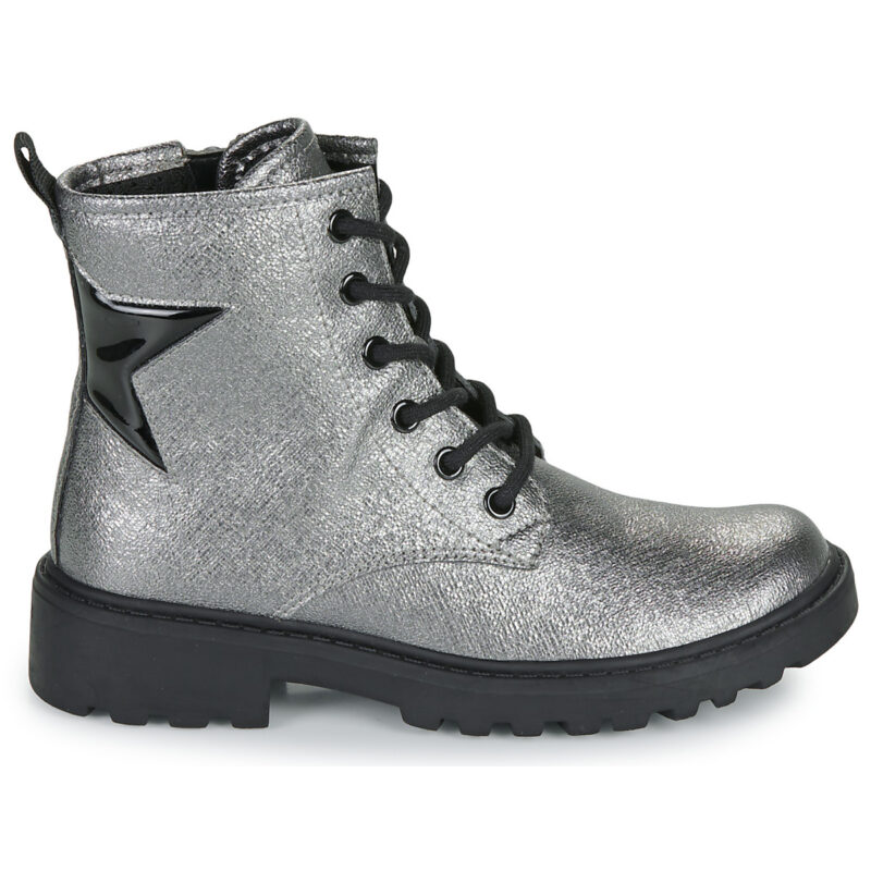 Geox J CASEY GIRL Argento Boots Bambina - 2
