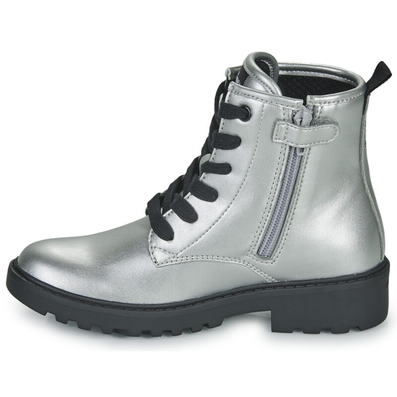 Geox J CASEY GIRL G Argento Boots Bambina - 4