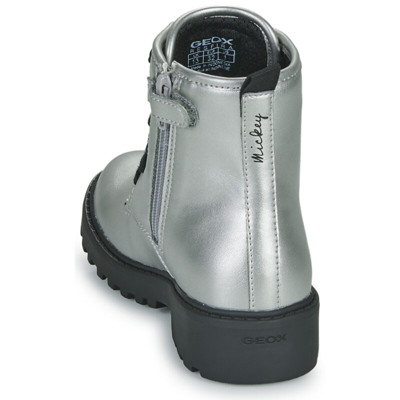 Geox J CASEY GIRL G Argento Boots Bambina - 5