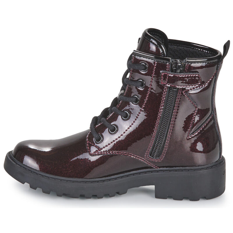 Geox J CASEY GIRL G Rosso Boots Bambina - 4