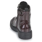 Geox J CASEY GIRL G Rosso Boots Bambina - 5