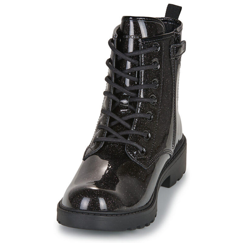 Geox J CASEY GIRL GLITTER Nero Boots Bambina - 3