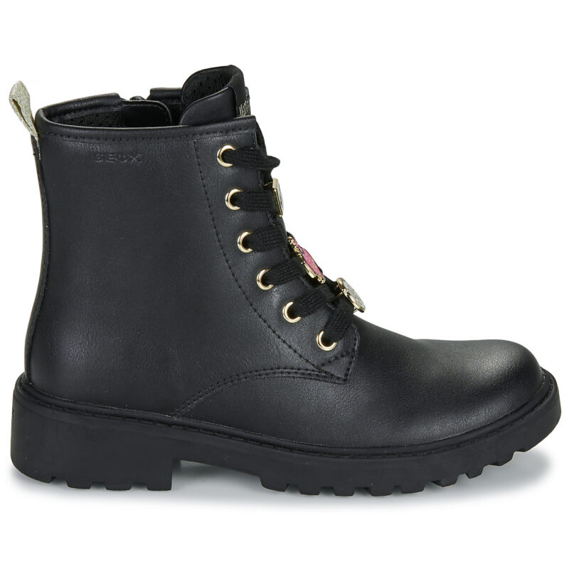 Geox J CASEY GIRL HARRY POTTER Nero Boots Bambina - 2