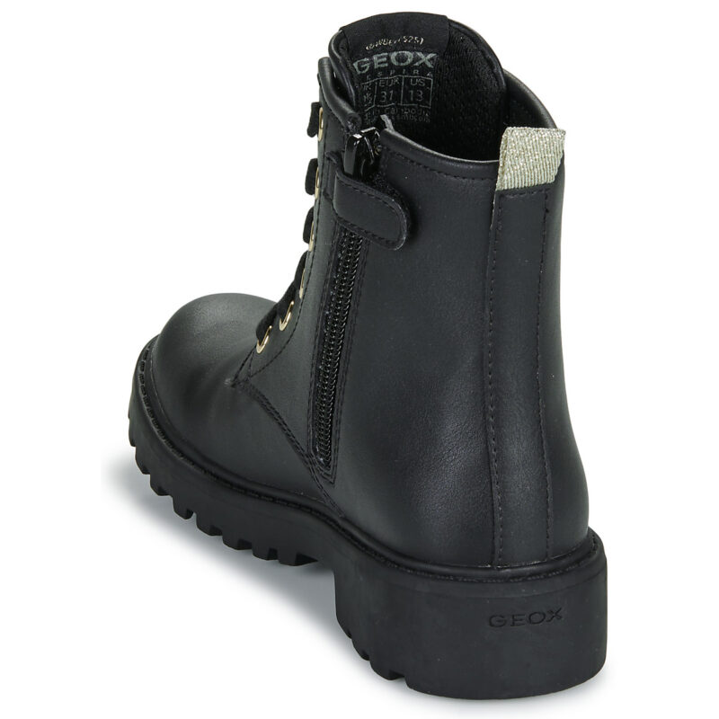 Geox J CASEY GIRL HARRY POTTER Nero Boots Bambina - 5