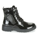 Geox J CASEY GIRL Nero Boots Bambina - 2