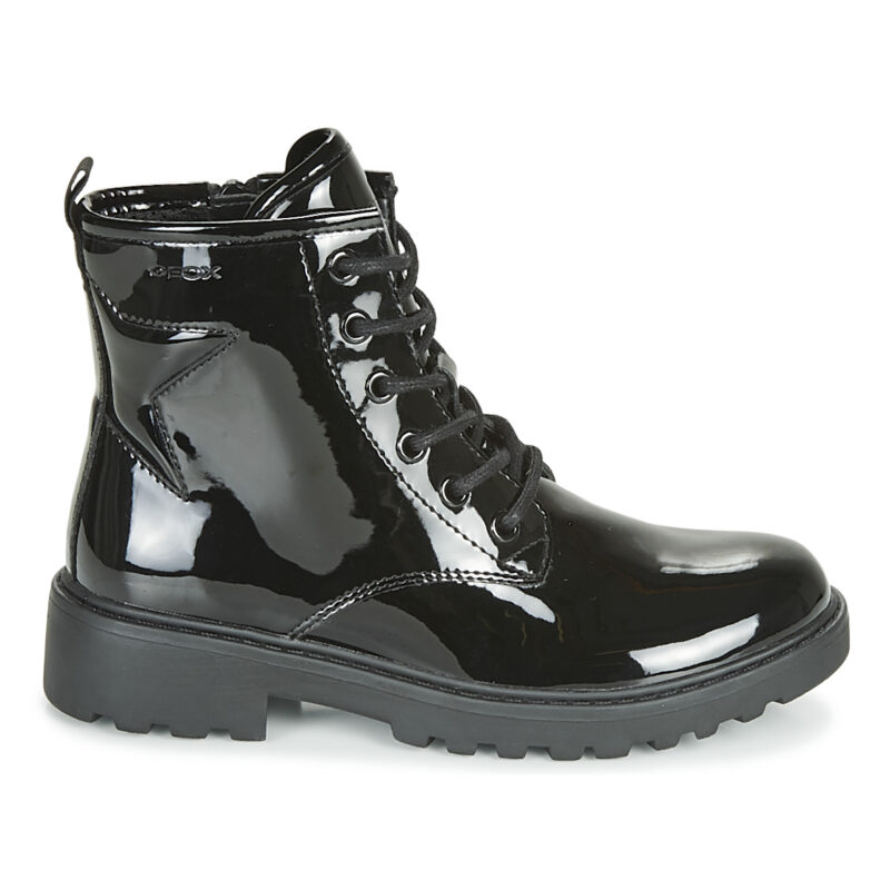 Geox J CASEY GIRL Nero Boots Bambina - 2