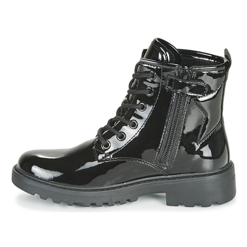 Geox J CASEY GIRL Nero Boots Bambina - 4