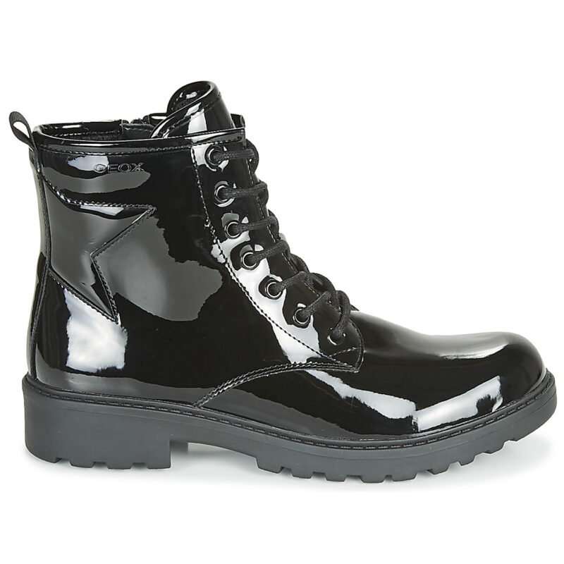 Geox J CASEY GIRL Nero Boots Bambina - 2