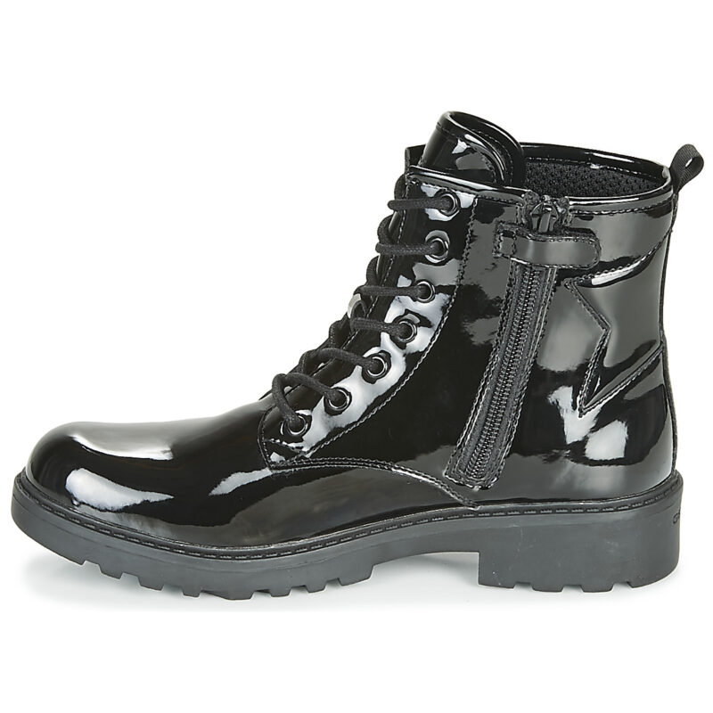 Geox J CASEY GIRL Nero Boots Bambina - 4