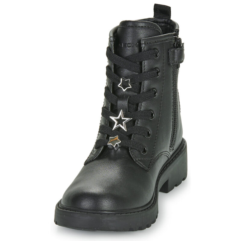 Geox J CASEY GIRL Nero Boots Bambina - 3