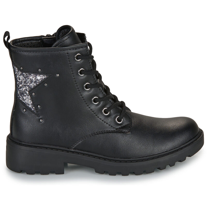 Geox J CASEY GIRL Nero Boots Bambina - 2