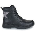 Geox J CASEY GIRL Nero Boots Bambina - 2