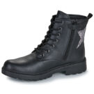 Geox J CASEY GIRL Nero Boots Bambina - 4