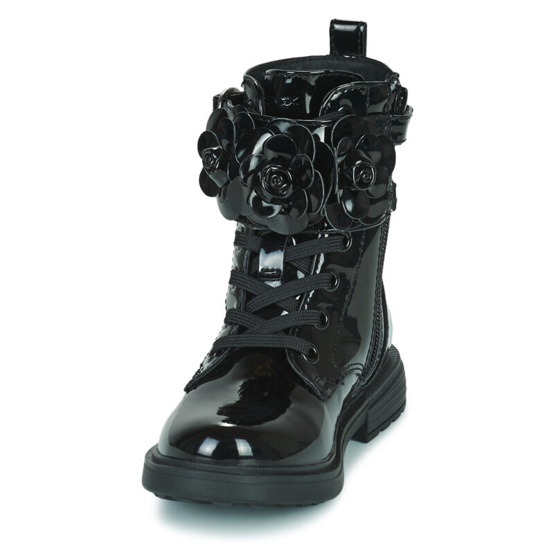 Geox J ECLAIR GIRL Nero Boots Bambina - 3