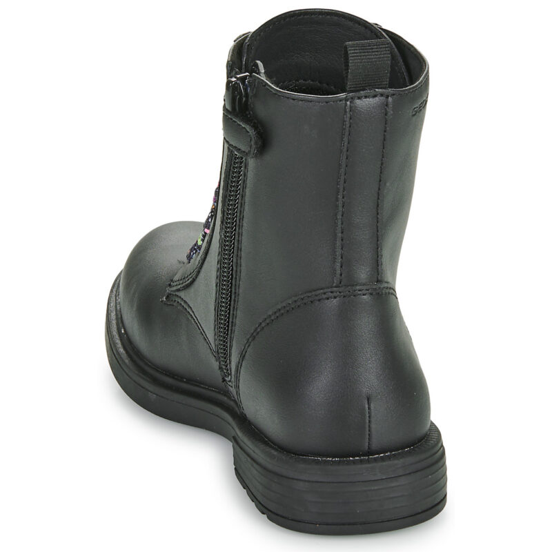 Geox J ECLAIR GIRL Nero Boots Bambina - 5