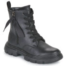 Geox J JUNETTE GIRL G Nero Boots Bambina - 1