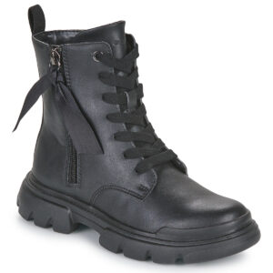Stivaletti bambini ragazza Geox  J JUNETTE GIRL G  Nero Geox 8056206312210