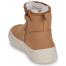 Geox J LAQUINNY GIRL Beige Boots Bambina - 5