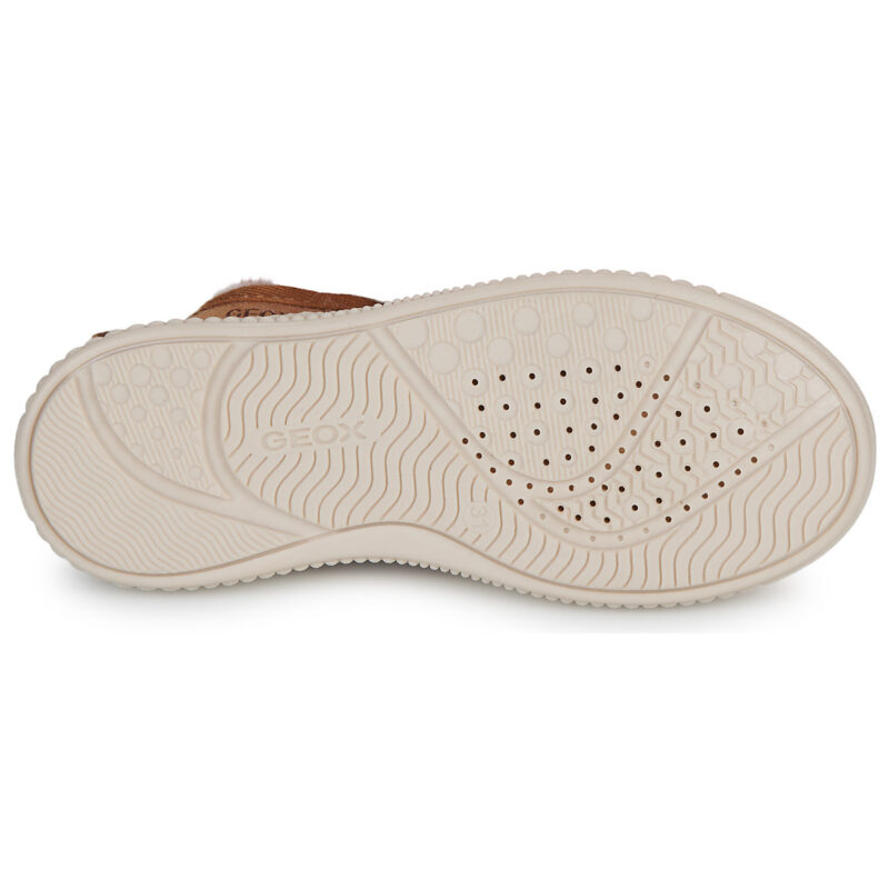Geox J LAQUINNY GIRL Beige Boots Bambina - 7
