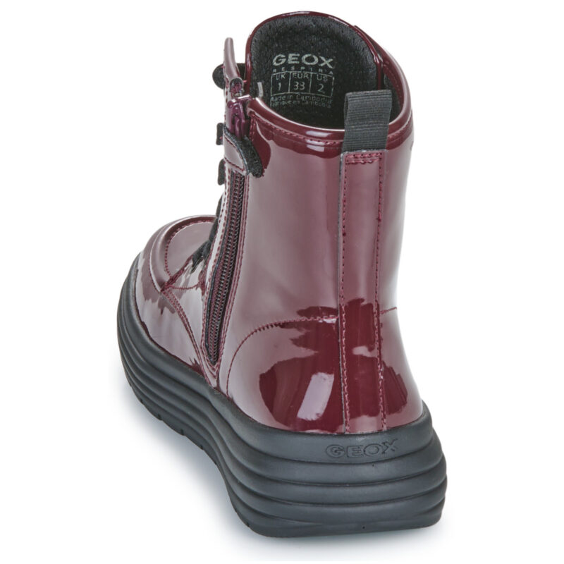 Geox J PHAOLAE GIRL Rosso Boots Bambina - 5