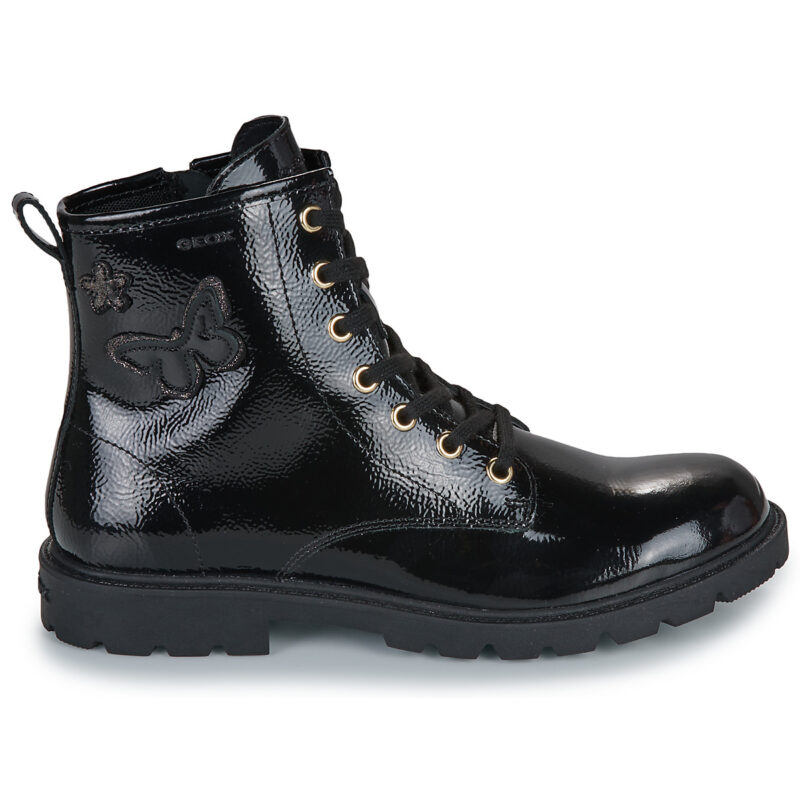 Geox J SHAYLAX GIRL Nero Boots Bambina - 2