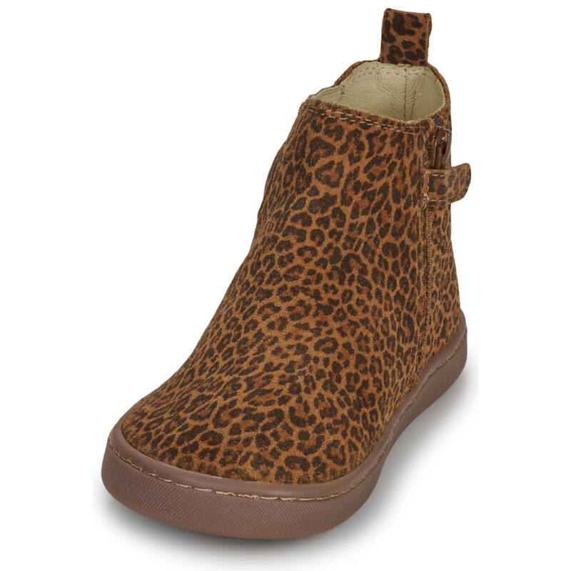 Gioseppo MIESVILLE Braune Stiefel f&uuml;r M&auml;dchen - Gr&ouml;&szlig;e 3
