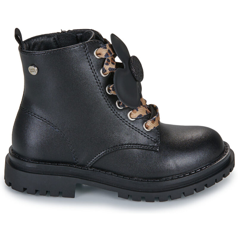 Gioseppo MULLIKEN Schwarze Stiefel f&uuml;r M&auml;dchen - Gr&ouml;&szlig;e 2