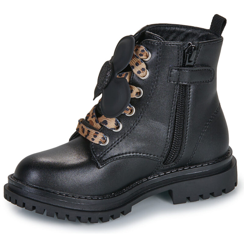 Gioseppo MULLIKEN Schwarze Stiefel f&uuml;r M&auml;dchen - Gr&ouml;&szlig;e 4