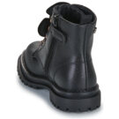 Gioseppo MULLIKEN Schwarze Stiefel f&uuml;r M&auml;dchen - Gr&ouml;&szlig;e 5