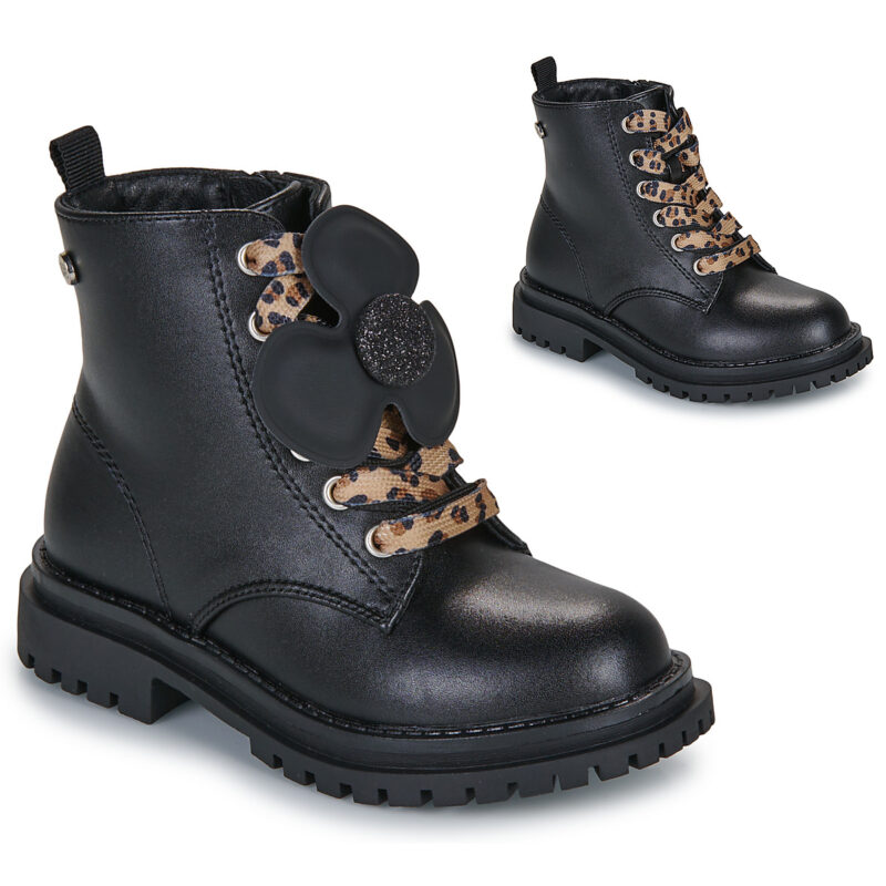 Gioseppo MULLIKEN Schwarze Stiefel f&uuml;r M&auml;dchen - Gr&ouml;&szlig;e 1
