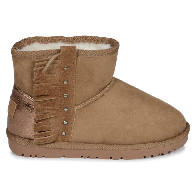 Gioseppo PENICUIK Braune Stiefel f&uuml;r M&auml;dchen - Gr&ouml;&szlig;e 2