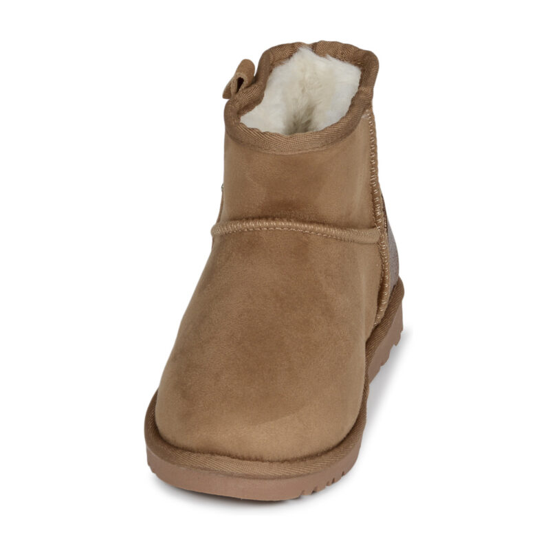 Gioseppo PENICUIK Braune Stiefel f&uuml;r M&auml;dchen - Gr&ouml;&szlig;e 3