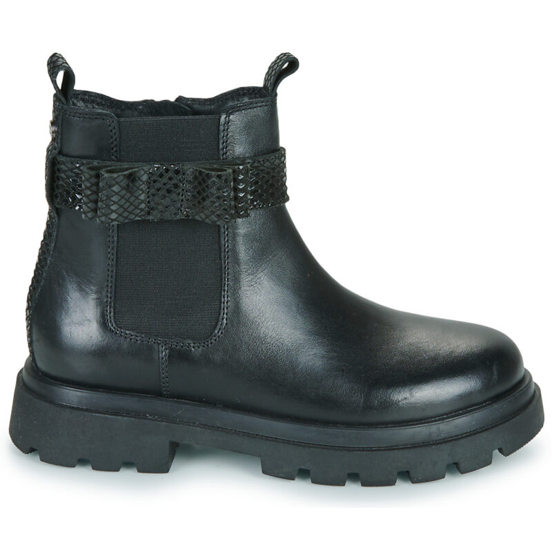 Gioseppo ZEBA Schwarze Stiefel f&uuml;r M&auml;dchen - Gr&ouml;&szlig;e 2