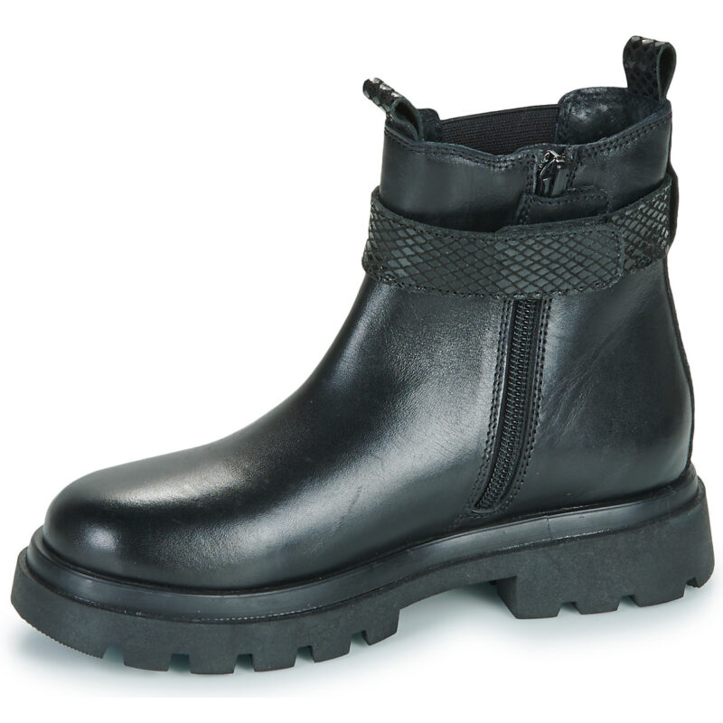 Gioseppo ZEBA Schwarze Stiefel f&uuml;r M&auml;dchen - Gr&ouml;&szlig;e 4