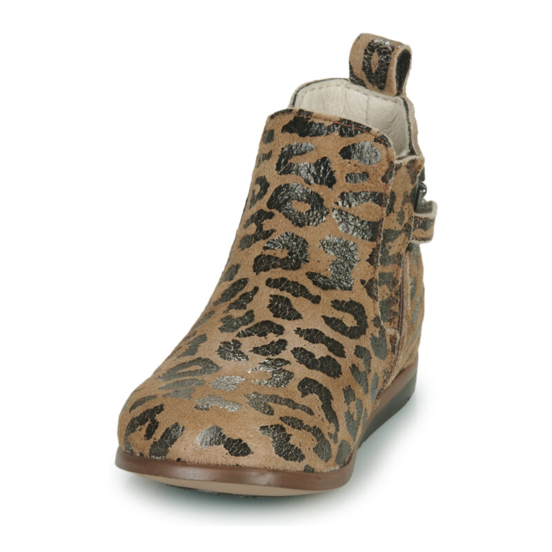 Little Mary ARON Braune Stiefeletten f&uuml;r M&auml;dchen - Gr&ouml;&szlig;e 3