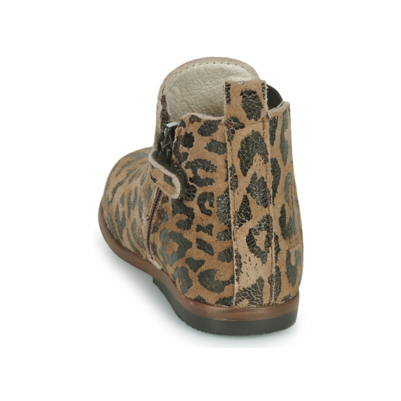 Little Mary ARON Braune Stiefeletten f&uuml;r M&auml;dchen - Gr&ouml;&szlig;e 5