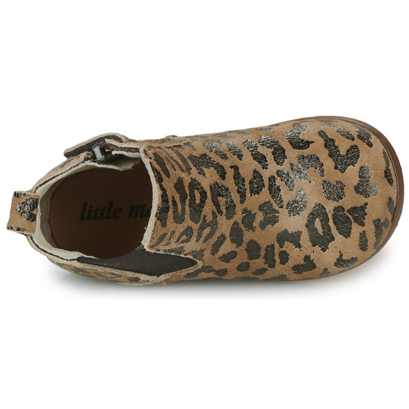 Little Mary ARON Braune Stiefeletten f&uuml;r M&auml;dchen - Gr&ouml;&szlig;e 6