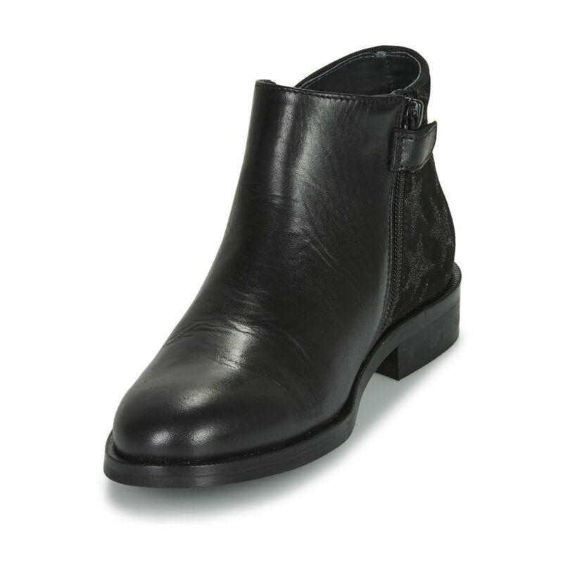 Little Mary CAMERON Schwarze Stiefel f&uuml;r M&auml;dchen - Gr&ouml;&szlig;e 3