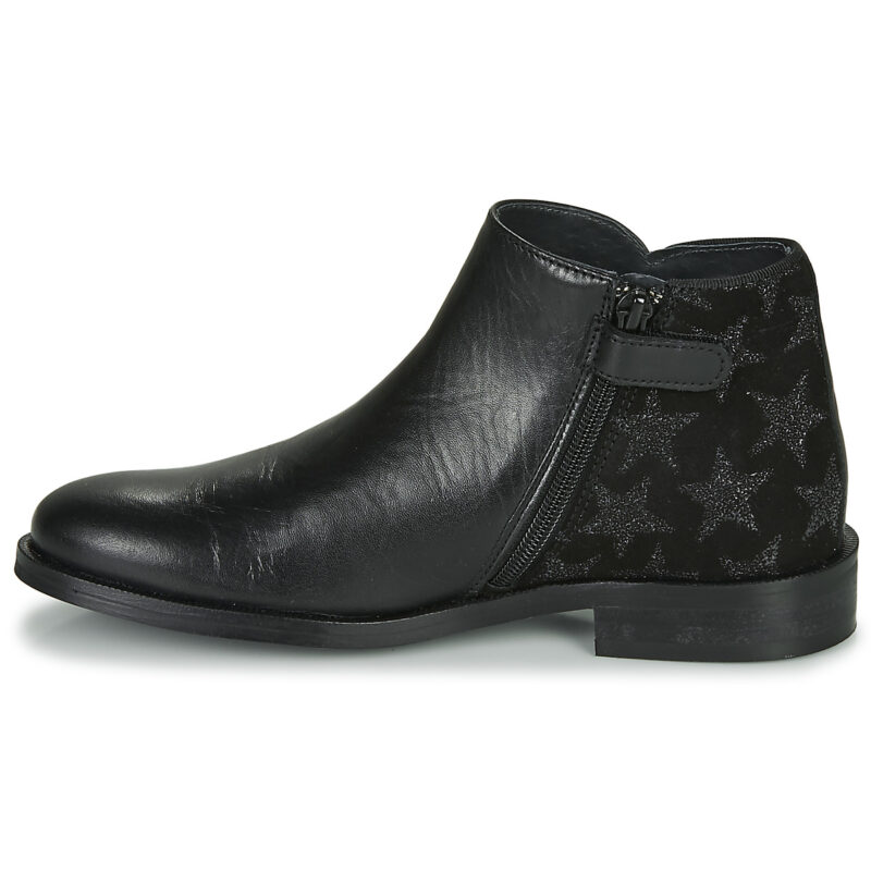 Little Mary CAMERON Schwarze Stiefel f&uuml;r M&auml;dchen - Gr&ouml;&szlig;e 4