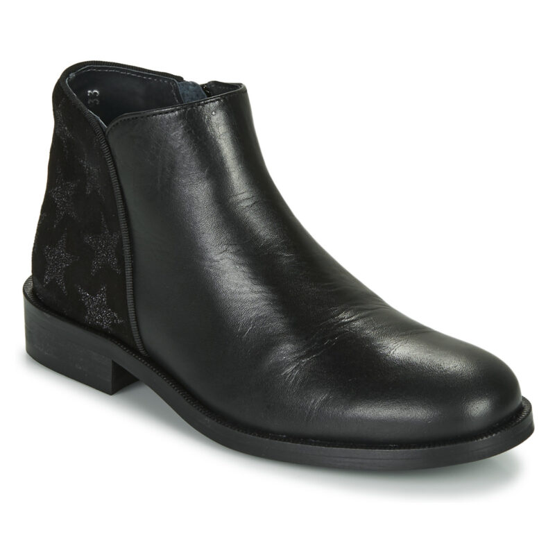 Little Mary CAMERON Schwarze Stiefel f&uuml;r M&auml;dchen - Gr&ouml;&szlig;e 1