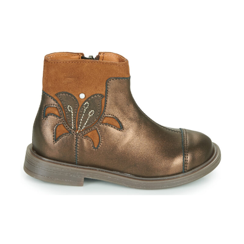 Little Mary ELIANE Braune Stiefel f&uuml;r M&auml;dchen - Gr&ouml;&szlig;e 2