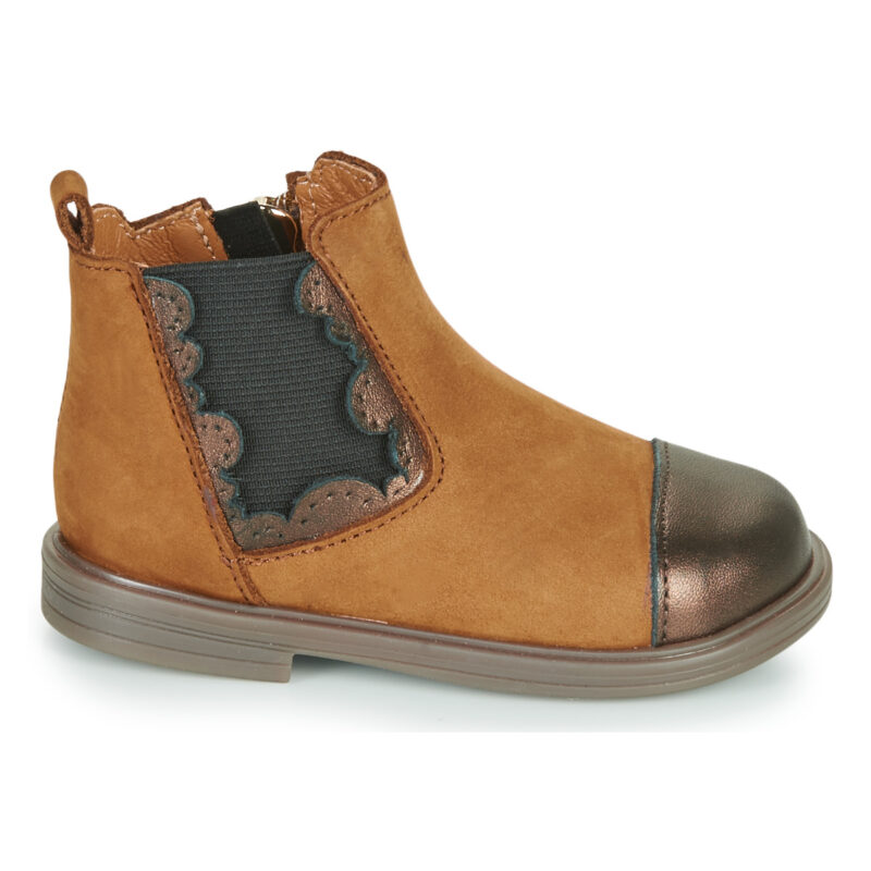 Ankle Boots Little Mary ELVIRE Marrone - Boots Bambina - 2
