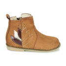 Little Mary KARRY Braune Stiefel f&uuml;r M&auml;dchen - Gr&ouml;&szlig;e 2