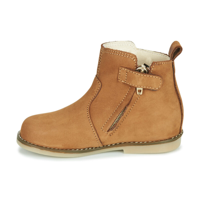 Little Mary KARRY Braune Stiefel f&uuml;r M&auml;dchen - Gr&ouml;&szlig;e 4