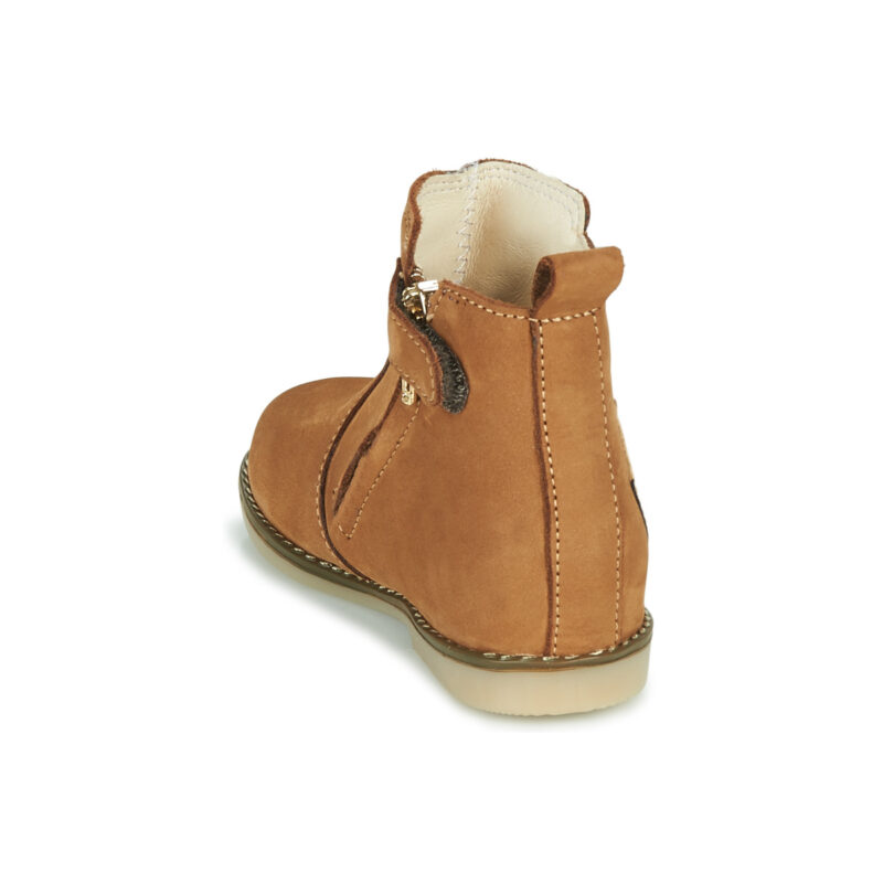 Little Mary KARRY Braune Stiefel f&uuml;r M&auml;dchen - Gr&ouml;&szlig;e 5