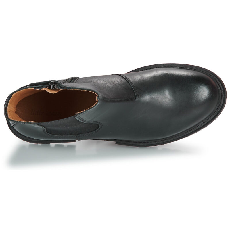 Little Mary MAGGIE Black Toddler Boots - 6