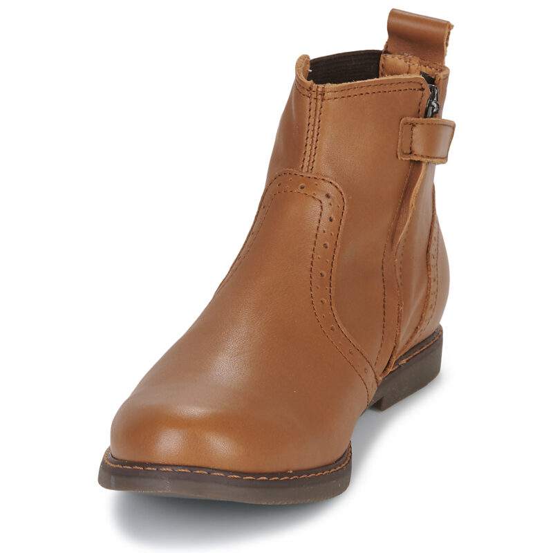 Little Mary MANON Braune Stiefel f&uuml;r M&auml;dchen - Gr&ouml;&szlig;e 3